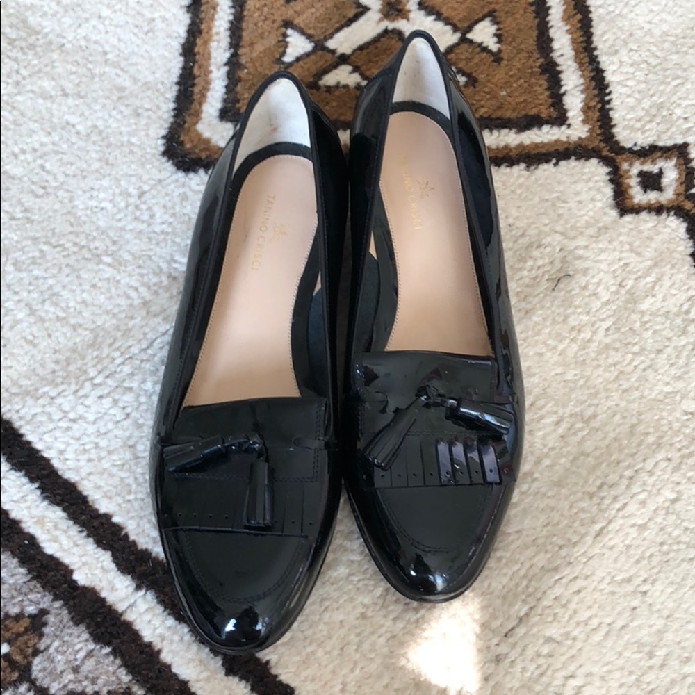 Patent leather Italian flats